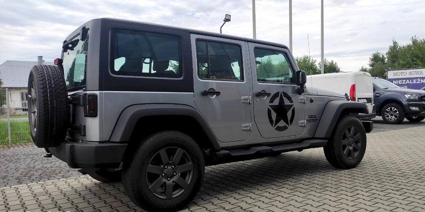 Jeep Wrangler cena 106600 przebieg: 153400, rok produkcji 2013 z Kępno małe 67